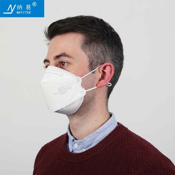 NayiTek Disposable CE 0598 FFP2 KN95 Face Mask - 12767948