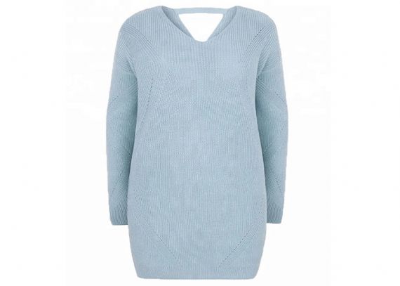 12 Gauge Computer Knitted Plus Size Oversized Sweaters - 11272261