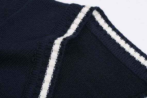 Long Sleeve Girls Sweater Dress , Toddler Girl Dresses UK Style 12 Gauge - 11272162