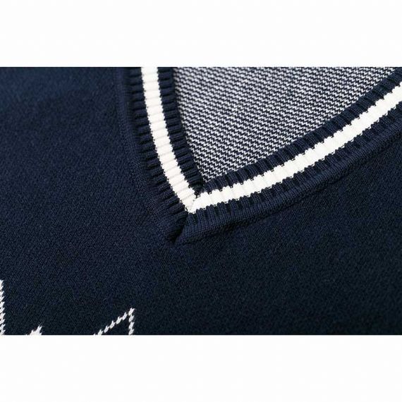 Embroidered Logo Sleeveless Vest for 6-16 Years Students - 11272169