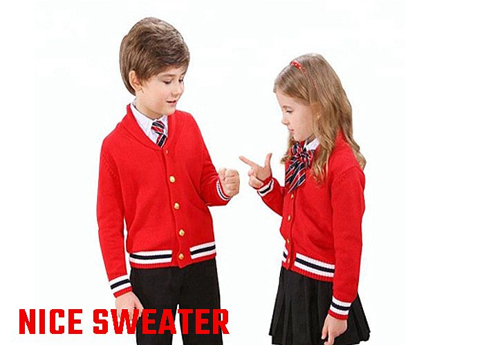 girls uniform cardigan