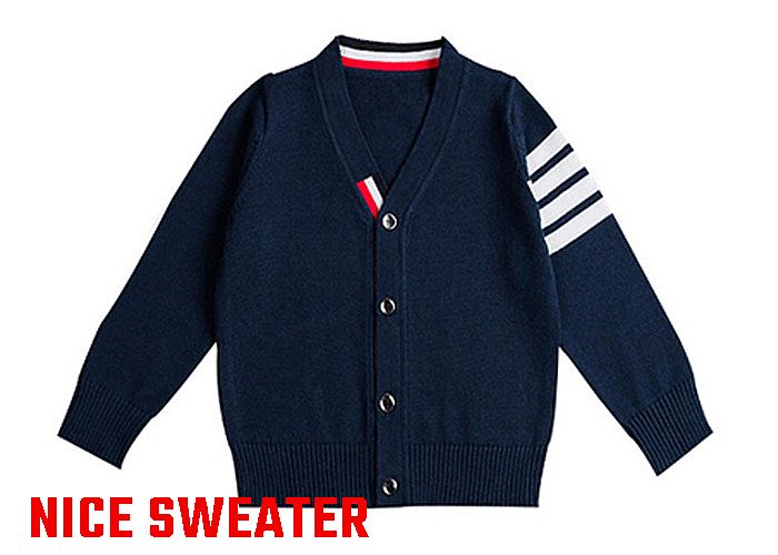 boys school cardigan
