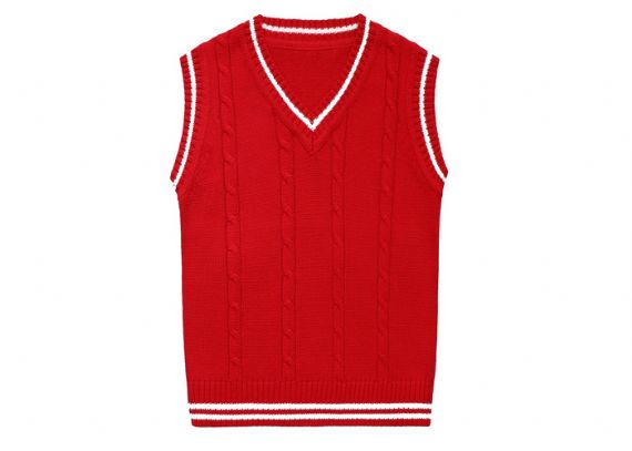 Navy Blue School Uniform Sweater Vest - 11272201