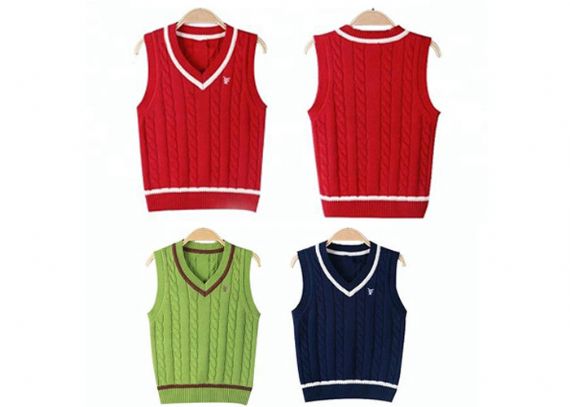 Kindergarten Sleeveless School Sweater Vest - 11272203
