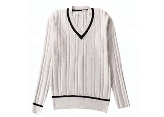 International Adult School Uniform Sweaters V Neck Standard Wool For Young Men - 11272226