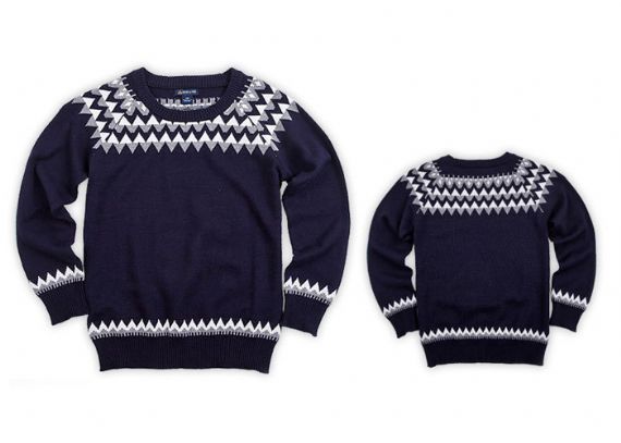 Spring Autumn O - Neck Breathable Jacquard School Uniform Sweaters - 11774230