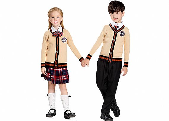 school uniform cardigan