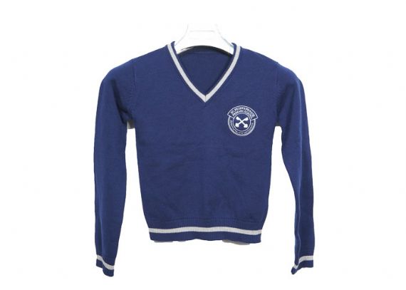 British Kids Pullover Sweater Pure Cotton Kids School Sweater Custom Made - 12324048