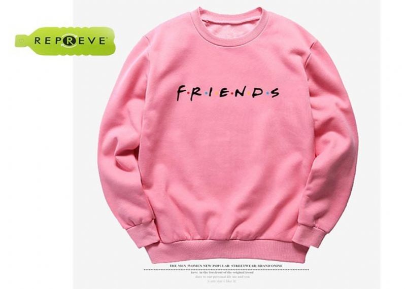 Sudadera con capucha sostenible Lady de manga larga y cuello redondo - 13130151