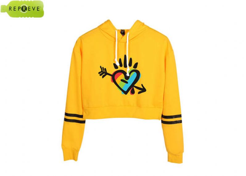 Top corto de algodón de manga larga Ropa deportiva sostenible - 13134735