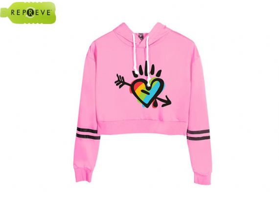 Top corto de algodón de manga larga Ropa deportiva sostenible - 13134735