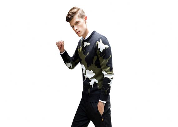 Jersey de jacquard para hombre del ejército británico real - 11272327