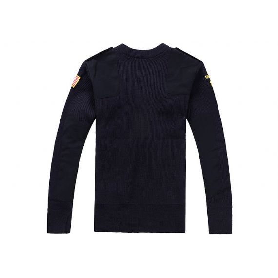 Suéter militar spandex algodão marinho Oliver Green - 11272310