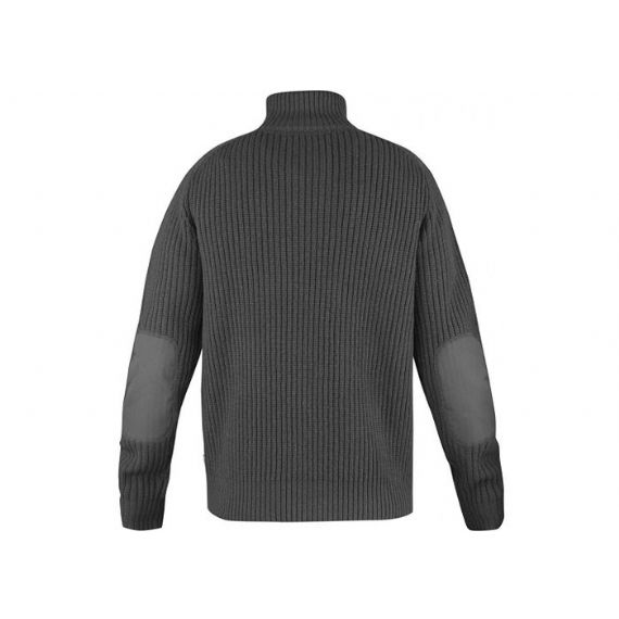 Suéter uniforme militar gola alta de lã padrão meio comprimento retardador de chama - 11272315