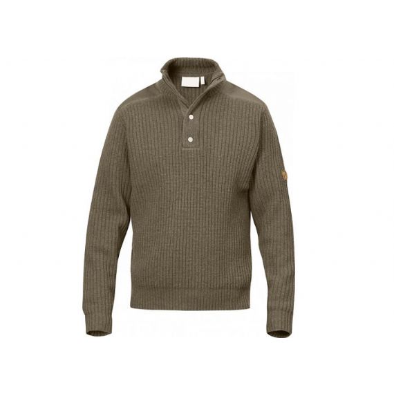 Suéter uniforme militar gola alta de lã padrão meio comprimento retardador de chama - 11272315