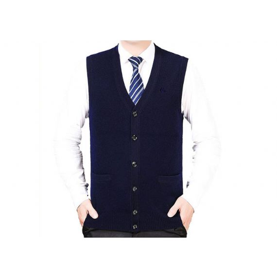 Camisolas de cashmere masculinas 100% puras de valor casual colete de camisola ODM/OEM aceito - 11272360