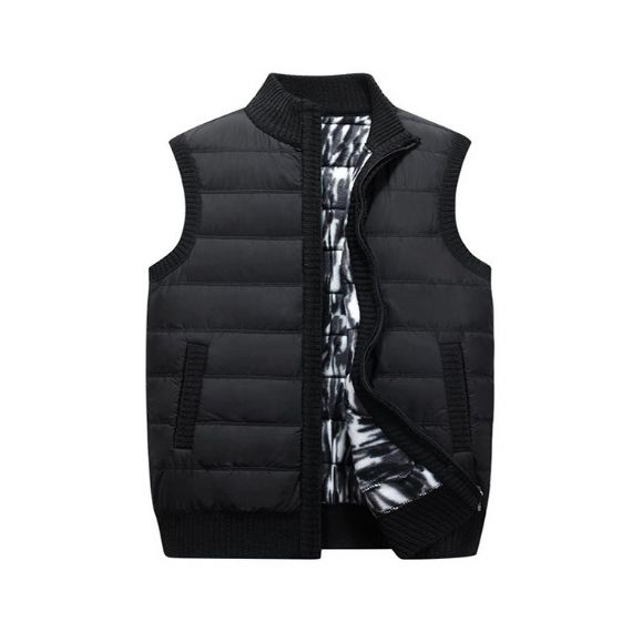 Colete cardigan sem mangas com gola mandarim OEM - 13246299