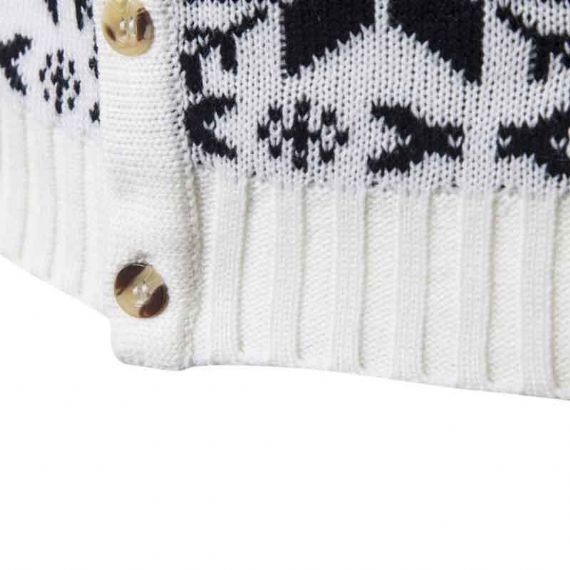 Suéteres de cardigan de natal masculinos com gola em v fornecedor - 11179938