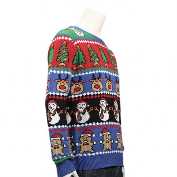 Suéter Feio Boneco de Neve Abominável Adulto por Atacado Feito Sob Encomenda - 11656101