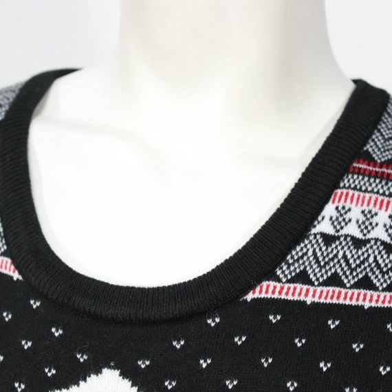 Colete de Natal de malha sem mangas para lareira personalizado novidade - 12128010