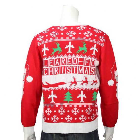 Suéter Feio de Natal Masculino de Tricô Vermelho Taxiway Fabricante - 12131865