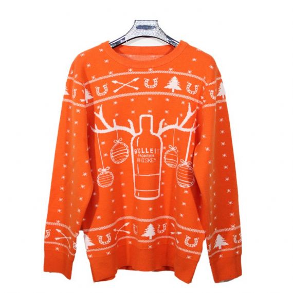 Suéter navideño feo grande y alto de Bulleit Frontier Whisky Holiday - 11659349