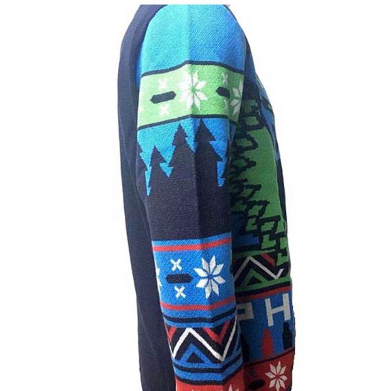 S-6XL 12GG Suéteres de Navidad de cerveza de mezcla de acrílico de algodón - 11667627