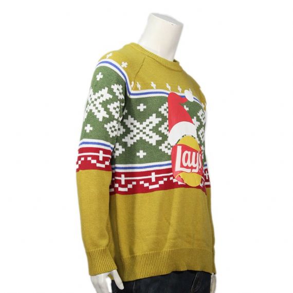 Suéter de Navidad feo promocional impreso personalizado - XM02