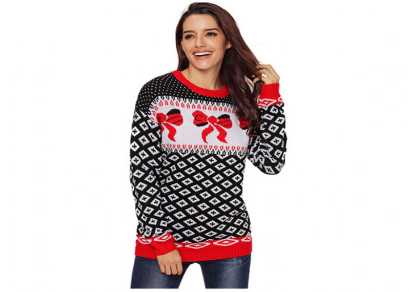 Lindos suéteres navideños feos para mujer - 11153759