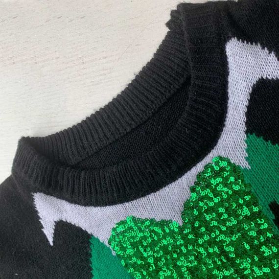 Pullover de navidad brillante para mujeres - XW38