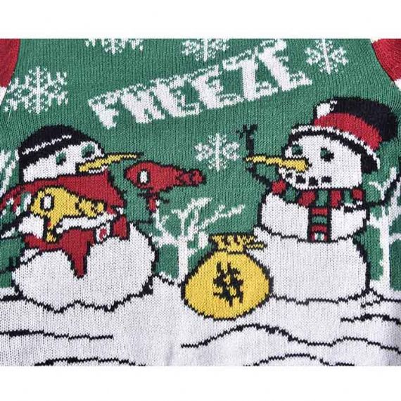 Suéter navideño para niños Funny Freeze Snowman - XK11