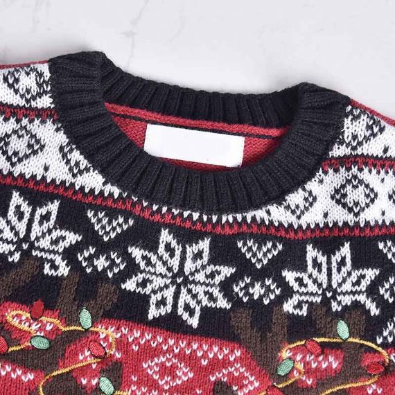 Suéter navideño infantil Laughing Reindeer - XK12