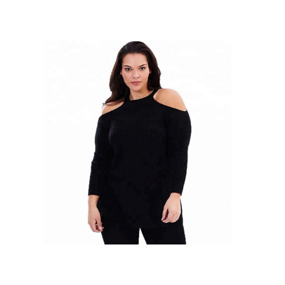 Suéter pulôver coreano superdimensionado, suéter de malha resistente anti uv respirável - 11272265