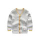 Camisola de malha personalizada para meninos cardigan listras tipo padrão respirável com - 11272154
