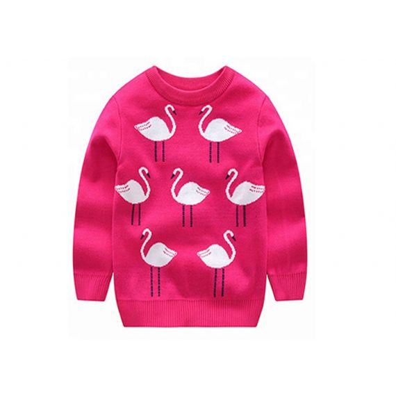 Suéter infantil de malha de algodão mercerizado - 11272167