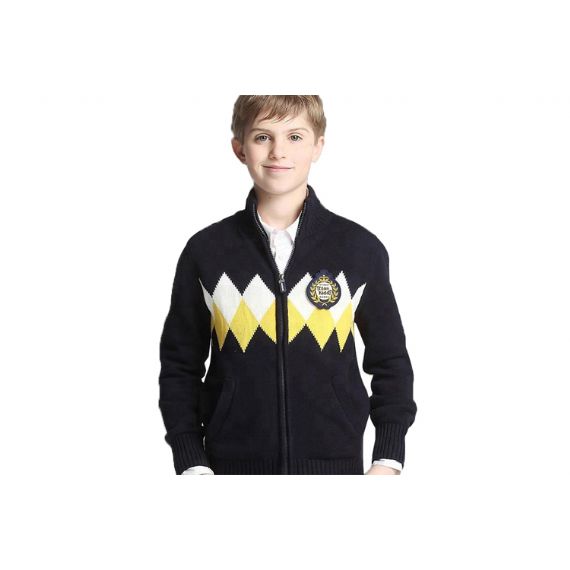 Colete de uniforme escolar suave anti-rugas design para meninos e meninas - 11272196