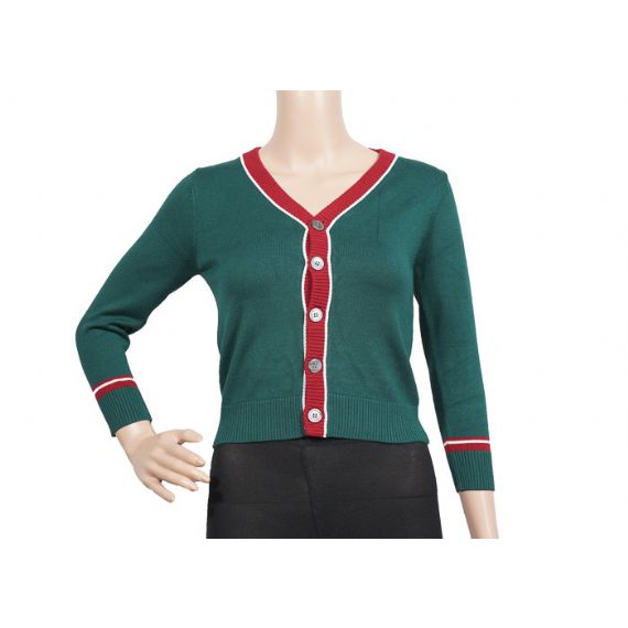 Camisolas de uniforme de escola primária, camisola de vestido de escola verde anti-encolhimento - 12324109