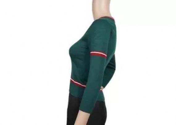 Suéteres del uniforme de la escuela primaria, verde del suéter del vestido de la escuela anti - encogimiento - 12324109