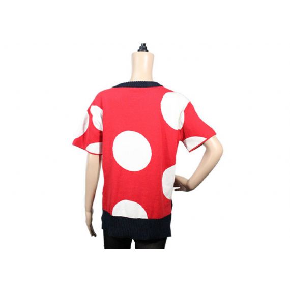 Suéteres femininos de malha de manga curta e grandes - 12105360