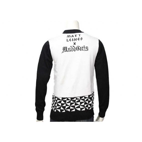 Suéter listrado moderno masculino de malha de algodão inverno manga longa anti-rugas - 11999337