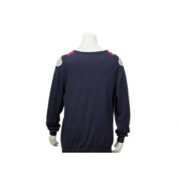 Suéter Argyle Design Masculino Padrões Intarsia Gola V Manga Longa Malha Suéter - 11999935