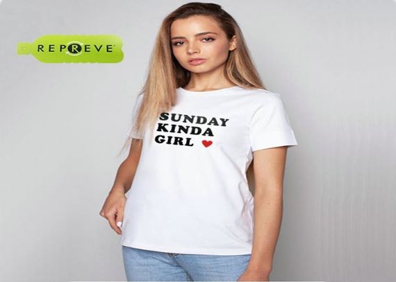 Short Sleeve Printed Water Soluble Sustainable Tee - 13132502