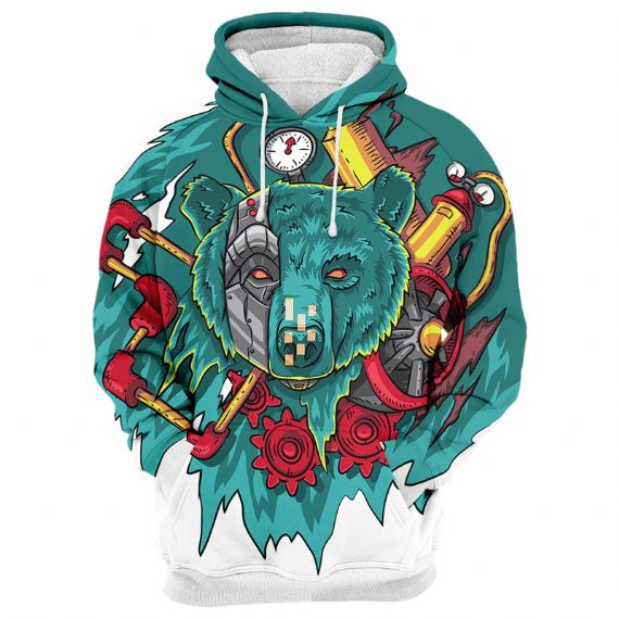 Blue Panda Custom Sublimated Hoodies - SPS4
