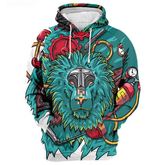 Blue Monkey Best Hoodie For Sublimation - SPS5