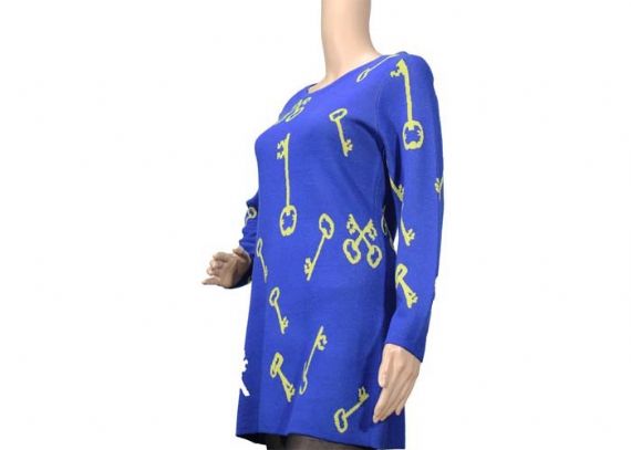 Female Spring And Autumn Shiny Lurex Womens Knit Sweater Long Sleeve Pullover - 12105068