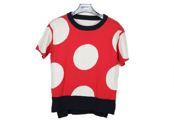 Short Sleeve Womens Oversized Knit Sweaters - 12105360