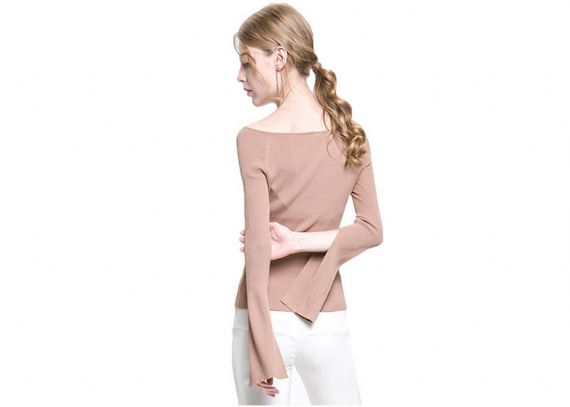 Drop Shoulder Sweater for Ladies - 11078105