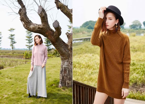 Tailored Jacquard Pattern O Neck Cashmere Sweater Womens Anti - Pilling Breathable - 11272353