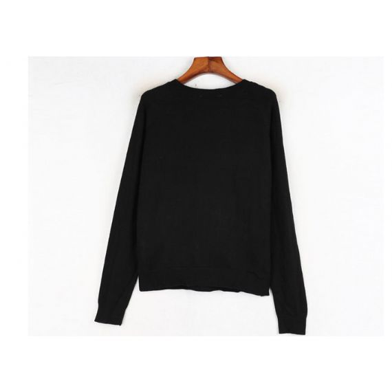 Картина Санта Клауса свитера рождества девушек Xmas черного цвета уродливая выполненная на заказ - 11660539