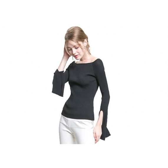 Свитер с заниженными плечами для женщин - 11078105